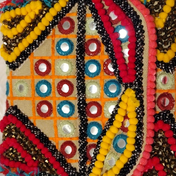 Big Buddha JS Banjo Crossbody Bag Teal Multicolor. - Picture 10 of 10